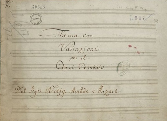 В Австрии обнаружили ранее неизвестное произведение Моцарта